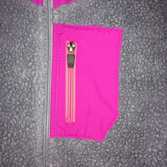 Girls purple and gray jacket - Picture 5 of 7